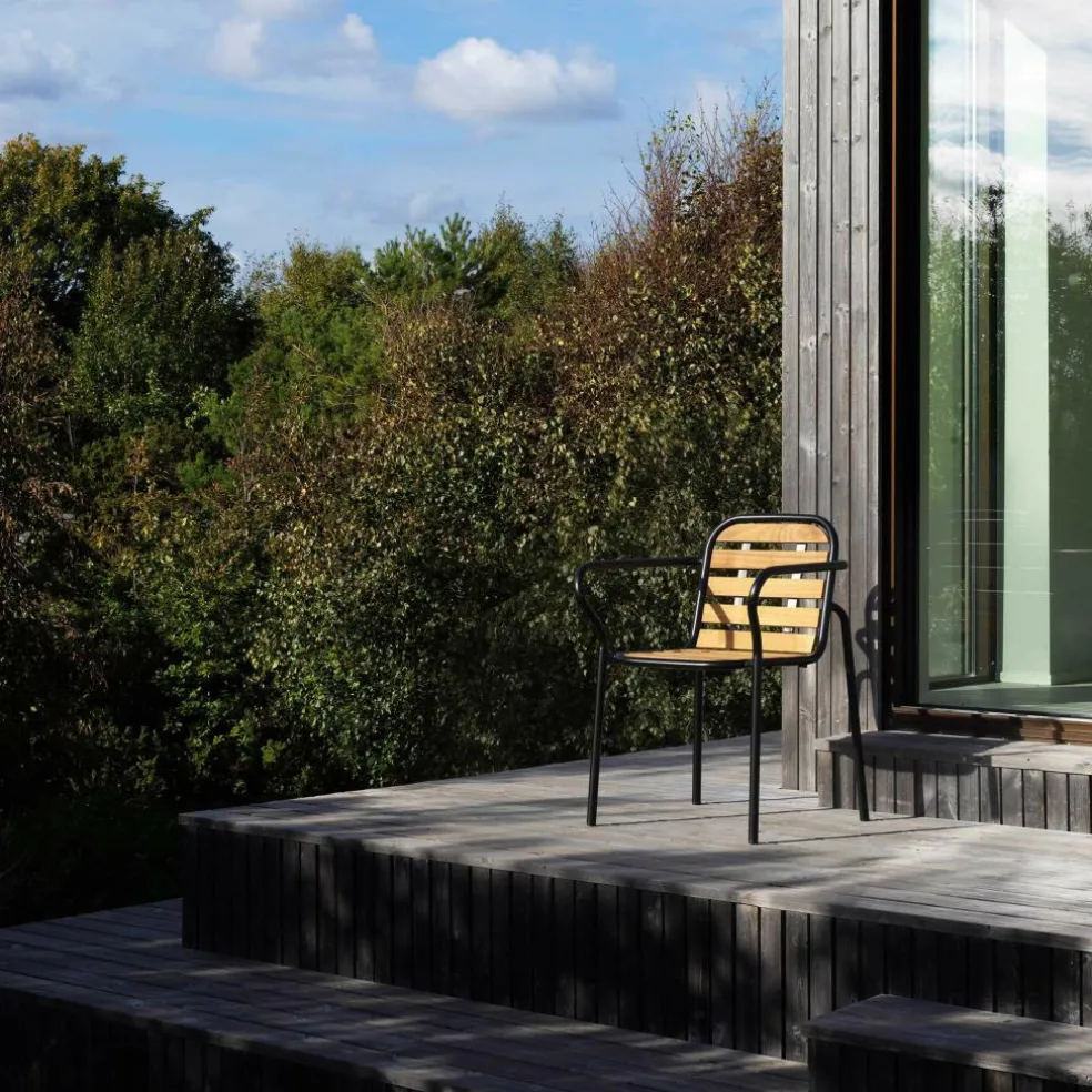 Vig Gartenarmlehnstuhl Holz