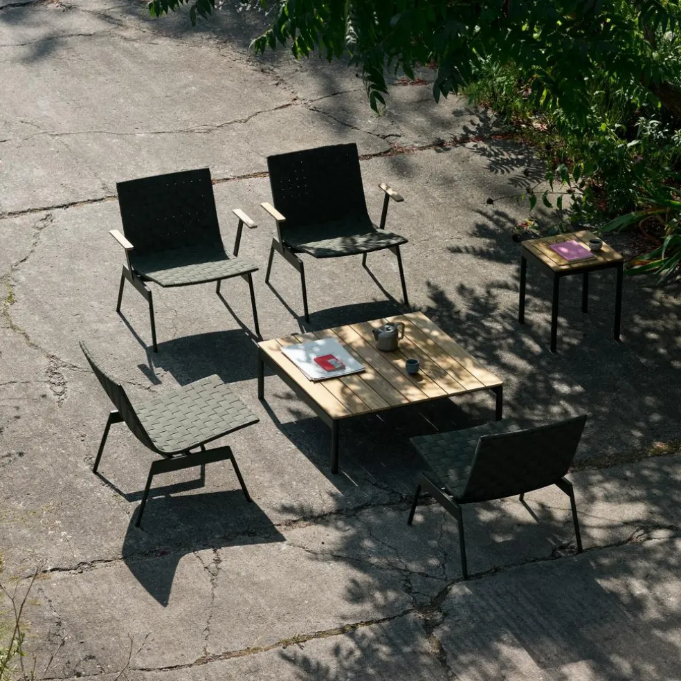 Ville AV45 Outdoor Lounge Chair mit Armlehnen