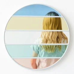 Vitrail Wandspiegel Ø50cm