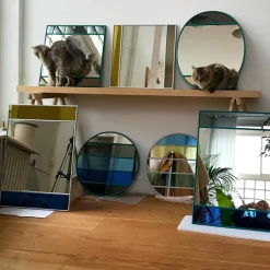 Vitrail Wandspiegel 70x50cm