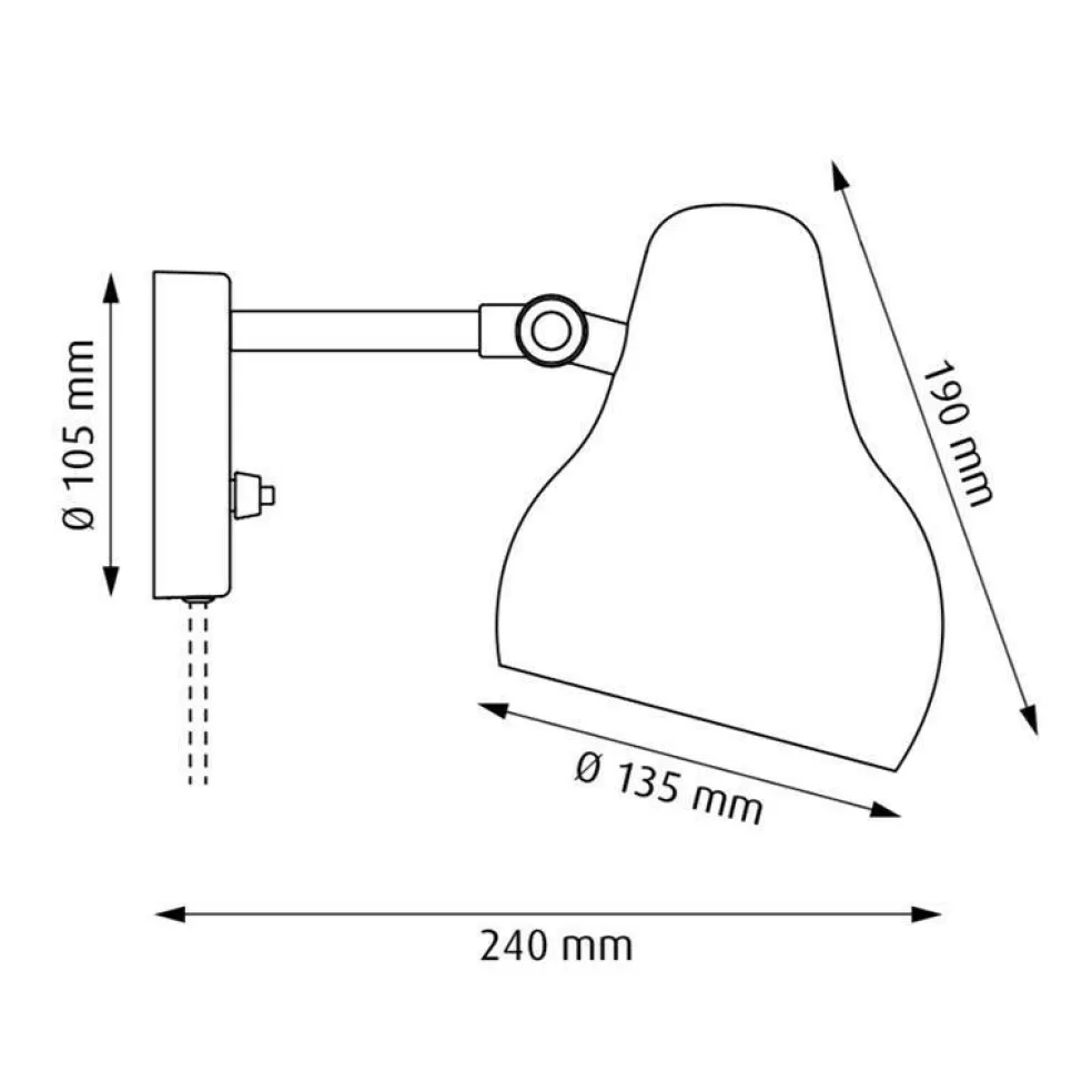 VL38 LED Wandleuchte