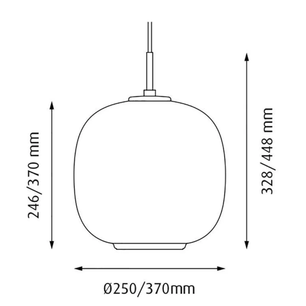 VL45 Radiohus Pendelleuchte Ø 17,5 cm