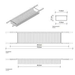 WA WAN1 Wannenablage