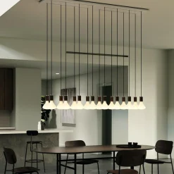 Walnut Knuckle Pendelleuchte