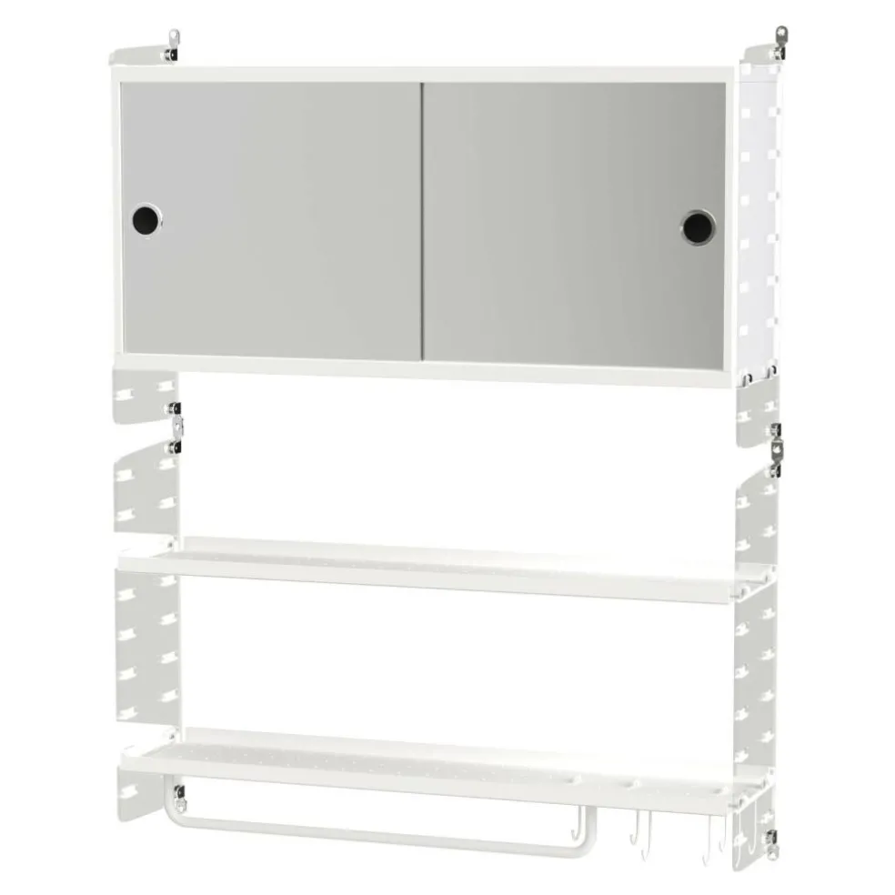 Wandregal Badezimmer 75x50x20cm