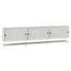 Wandschrank mit Regal 240x75x30cm