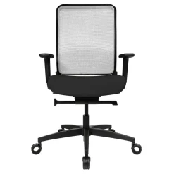 W1C Low Bürostuhl Rückenlehne Netz schwarz