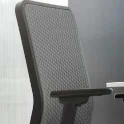 W1C Low Bürostuhl Rückenlehne Flachpolster