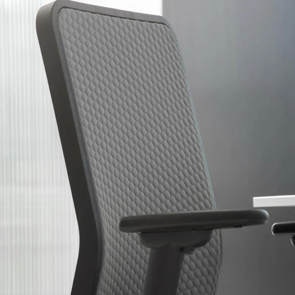 W1C Low Bürostuhl Rückenlehne Flachpolster