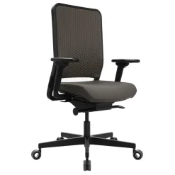 W1C Low Bürostuhl Rückenlehne Flachpolster