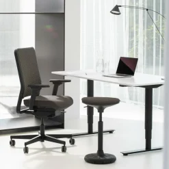 W1C Low Bürostuhl Rückenlehne Flachpolster