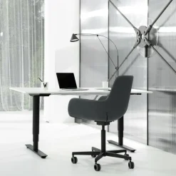 W-Club Sessel Rollengestell