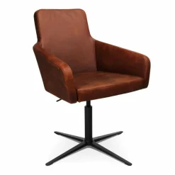 W-Cube 1 Loungesessel Leder