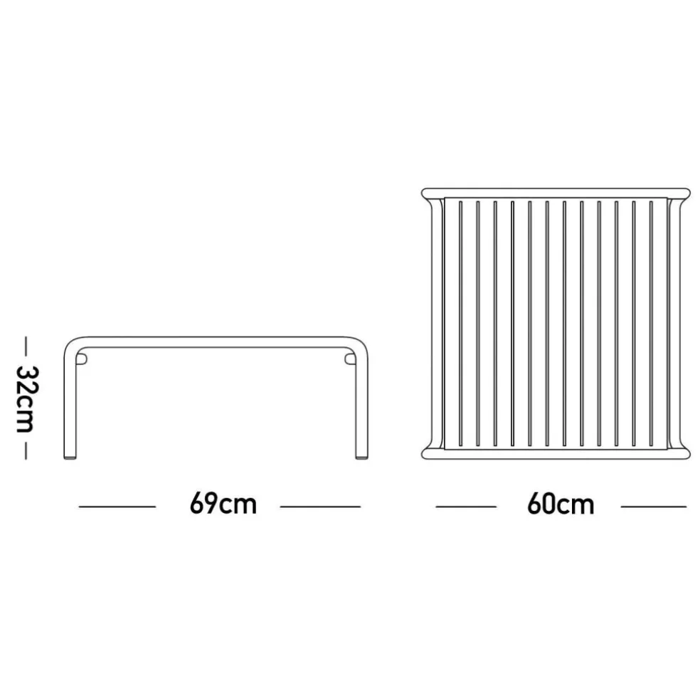 Week-End Outdoor Couchtisch