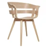 Wick Armlehnstuhl Gestell Holz