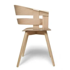 Wick Armlehnstuhl Gestell Holz