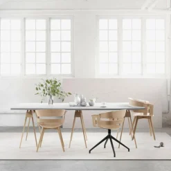 Wick Armlehnstuhl Gestell Holz