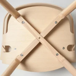 Wick Armlehnstuhl Gestell Holz