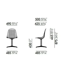 Wire Chair DKL Stuhl