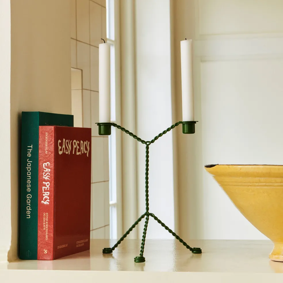 Wire Kerzenhalter