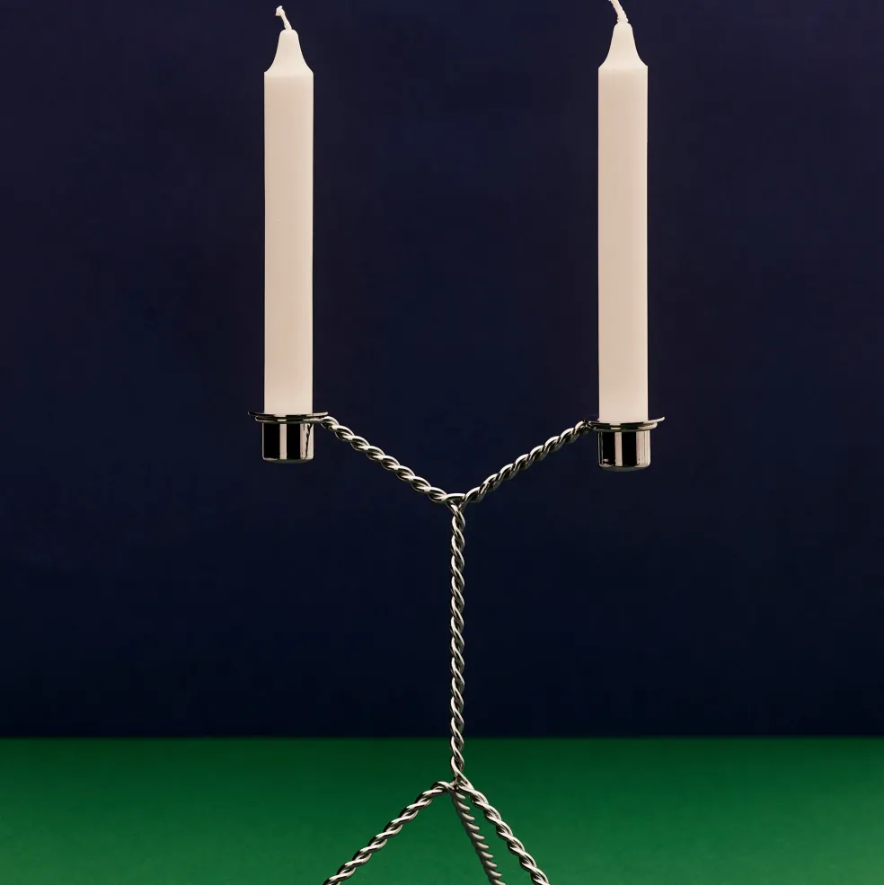 Wire Kerzenhalter