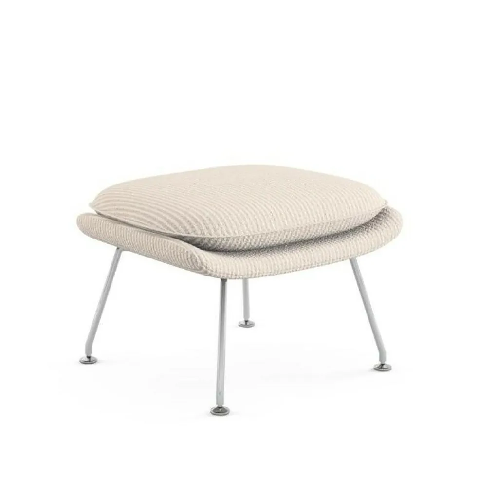 Womb Relax Ottoman / Hocker Gestell verchromt
