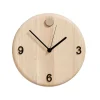 Wood Time Wanduhr Ø22cm