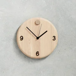 Wood Time Wanduhr Ø22cm