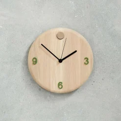 Wood Time Wanduhr Ø22cm