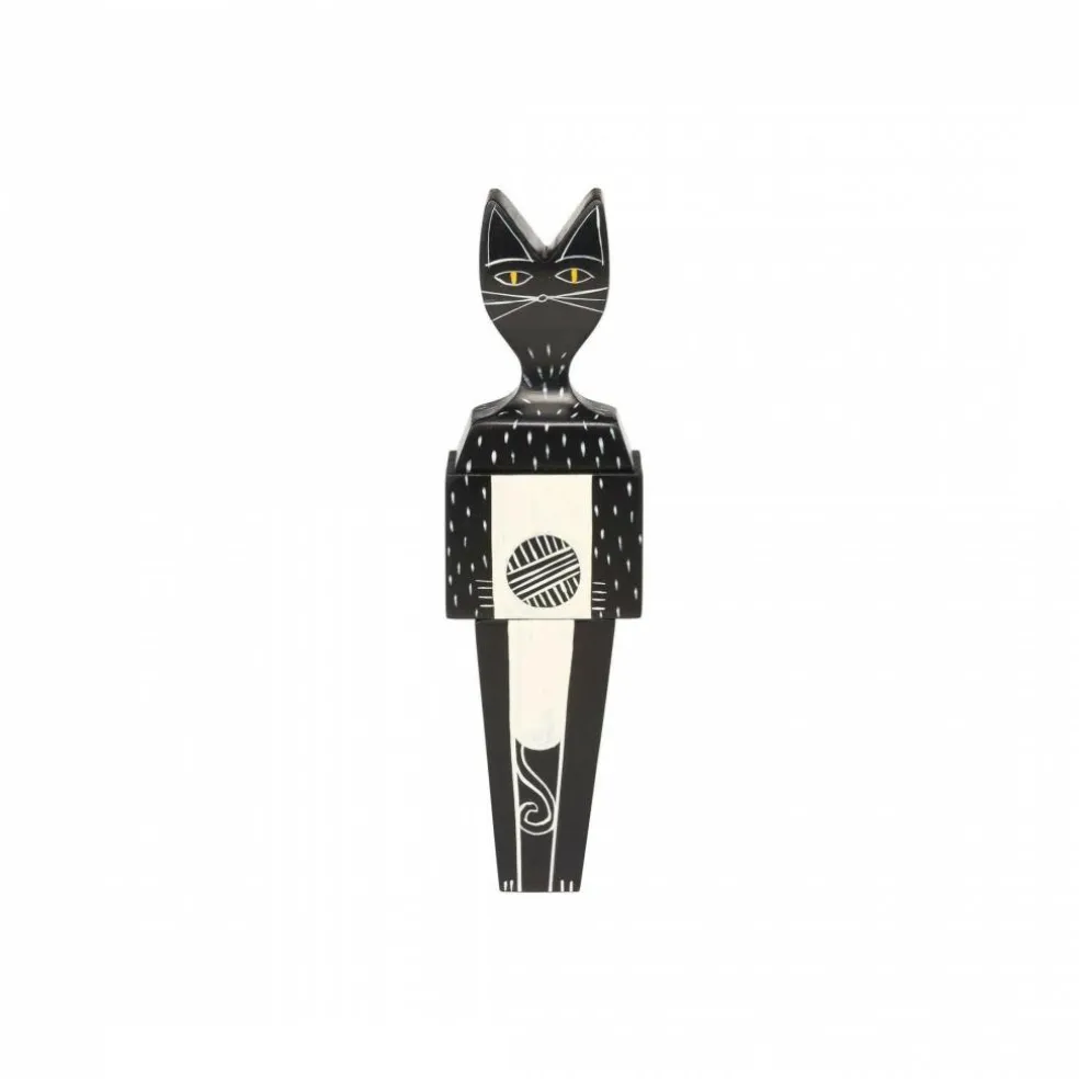 Wooden Doll Cat Holzpuppe