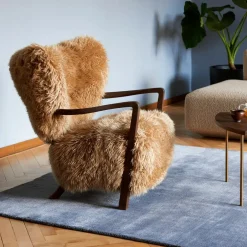 Wulff ATD2 Lounge Chair Gestell Walnuss