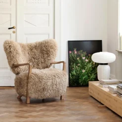 Wulff ATD2 Lounge Sessel Gestell Eiche