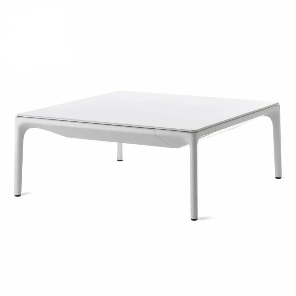 Yale Low Couchtisch quadratisch