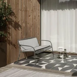 Yua Wire Outdoor Loungesofa