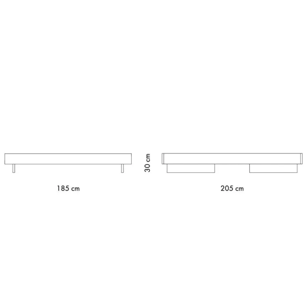 Zians Large Doppelbett 180x200cm