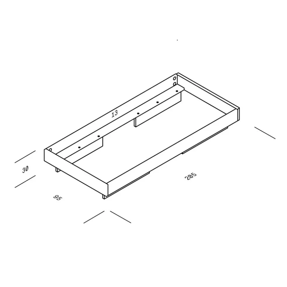 Zians XSmall Einzelbett 90x200cm